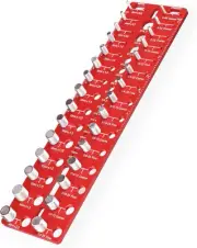 Thread Checker 30 Nut and Bolt Size Gauge Identifier with 15 Standard Metric 19