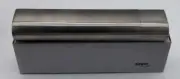 Brushed Stainless Steel Zippo Cigar Case + Liquor Flask Holder Threaded Cap NIB