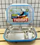 【震撼精品百貨】湯瑪士小火車 Thomas & Friends 湯瑪士 日本不鏽鋼餐盤-藍*20299 震撼日式精品百貨