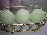 3 EUCALYPTUS AND SPEARMINT Luxury Bath Bomb Fizzies, Large, 5 oz, Handmade with Shea, Mango and Cocoa Butter, Ultra Moisturizing, Great for Dry Skin, All Skin Types