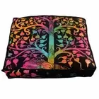 New Tie Dye Tree 35" Mandala Square Indian Floor Pillow Case Cushion Covers