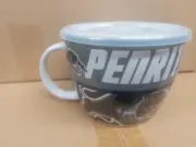 NRL Penrith Panthers Team Logo Large Ceramic Soup Cereal Mug Cup