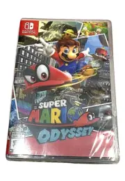 NINTENDO SWITCH SUPER MARIO ODYSSEY VIDEO GAME NEW SEALED UNOPENED CASE