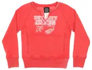 Outerstuff NHL Youth Girls (4-16) Detroit Red Wings Terry Top Sweatshirt