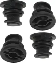 10 pcs Plastic Engine Oil Drain Plugs Black Sump Pan 06L103801 Compatible with Audi A1 A3 A4 A5 A6 A7 Q3 Q5 Q7 S3 TT Porsche 911 Macan
