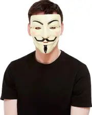 Guy Fawkes Half Mask