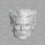Wolverine Uncanny X-Men Logan custom head for 1:6 1:10 1:12 1:18 action figures