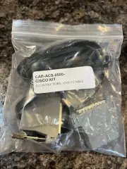 CISCO CAB-ACS-2500 CONSOLE AUXILIARY CABLE and 3 INTERFACE ADAPTERS KIT