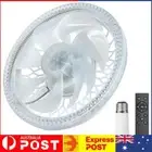 Ceiling Fans Light Remote Control Dimmable Modern LED Ceiling Fan Lamp 4 Speeds