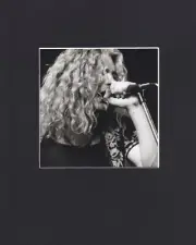 8X10" Matted Print Art Picture Led Zeppelin: Robert Plant Hair