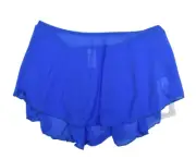 Wear Moi Daphne Ballet Dance Skirt French Blue Sheer Tulle Pull On Womens M/L