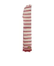 Marni Logo Patch Striped Hat Nude
