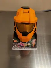 Zone Control Orange Helmet Halo Mega Construx Set