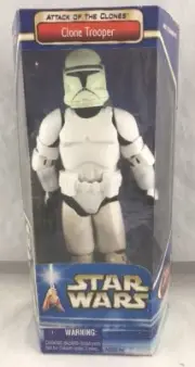 Hasbro Star Wars Attack Of The Clones Clone Trooper MISB