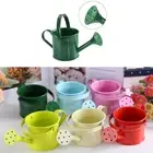 Children Vintage Mini Flower Kettle Metal Water Spraying Pot Watering Can