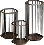 Tadill 3Pcs Yoga Mat Storage Basket Dumbbell Rack Weight Rack Home Gym Storage Rack for Yoga Block, Football Equipment Home Garage