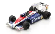 Toleman Hart TG184 Stefan Johansson #19 4th Italian Gp 1984 S2783 Spark 1/43 F1