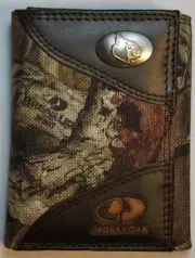ZEP PRO Louisville Cardinals MOSSY OAK Camo Trifold Wallet Tin Gift Box