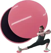 Fitness Gliding Discs, 2X Two-sided Anti-Slip Disc Pads, Yoga Cushion, Anti-Static Home Exercise Tools For Home Gym