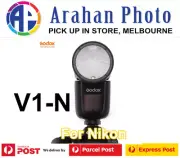 Godox V1 Round Head Flash for Nikon-(Aus ABN Tax Invoice/1yr Warranty)