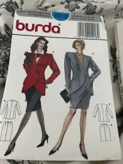 Burda Sewing Pattern 4918 Size 10 - 20 Uncut Vintage Jacket & Skirt