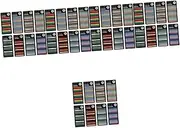 HOODANCOS 5sets 8 Sheets Reading Strips Aesthetic Notebook Tabs for Annotating Books Portable Fine Bookmarks for Students and Teachers Present for Focus and Concentration 8sheets*5
