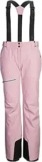 [killtec] KSW 60 WMN SKI PNTS Women's Ski Trousers with Removable Straps, Edge Protection, Snow Guard and Leg Ventilation, Rosewood, 40, 43424-000