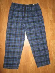Mens MAGELLAN flannel sleepwear PJ bottoms pants sz XL NWT