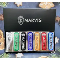 在飛比找蝦皮購物優惠-牙膏界愛馬仕 義大利 Marvis 牙膏 七合一 禮盒