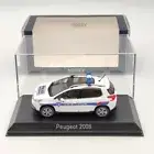 Norev 1/43 Peugeot 2008 2013 Police Municipale White Diecast Model Cars Limited