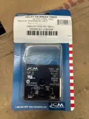 NEW - ICM200 Delay on Break Timer w/ 3 Minute Fixed Time Delay, 18-30 VAC!!!!!!!