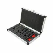 1/2" Shank 7 Pc Indexable Carbide Turning Lathe Tool Set SCLCL SDJCR SWGCR SDNCN