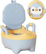 Humkopnl Kids Travel Potty | Non-Slip Penguin Training Potty - Lightweight Urinal Trainer, Portable Travel Supplies for Outdoor Playing, Camping