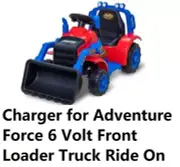 ac power supply battery Charger For Adventure Force 6 Volt Front Loader Truck