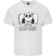 Panda Bear Funny Sleep Sleeping Nightwear Kids T-Shirt Childrens