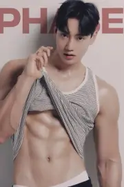 [L253] Male Model Showing Off Body Fine Art Hunky Physique MATTE OR GLOSS OPTION