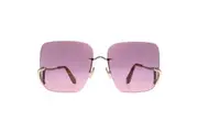 Roberto Cavalli Sunglasses SRC061 0594 Shiny Light Gold Violet