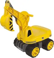 BIG: Power Worker Maxi Digger Excavator Vehicle Yellow 800055811