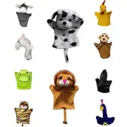 Puppets ,Animal & Bird Hand Puppets (Set of 10 pcs)