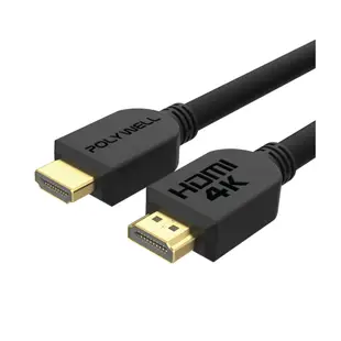 POLYWELL HDMI 2.0版 高畫質傳輸線 2M 公對公 4K60Hz UHD HDR