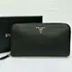 [二手] PRADA SAFFIANO 八卡皮革拉鍊長夾