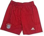 2019-20 FC Bayern Home Shorts - Red (US Size Youth Small)
