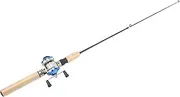 Ice Fishing Rod, Portable Ice Fishing Rod Kit and Reel Combo A75L Kit Portable Winter Pole Set Tackle with Reel Floats Storage Bag