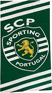 Sporting Portugal Green Crest Towel 180 x 90 cm