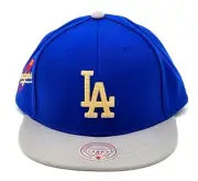Los Angeles Dodgers Mitchell & Ness Liberty Fit Snapback Hat Blue Unisex