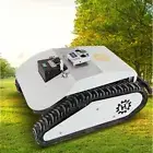 Crawler Lawn Mower Gasoline Remote Control Electric Battery Lawn Mower 48V1900wh