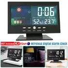 Digital Alarm Clock Temperature Snooze Bedside Table Time Display Home Office AU