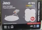 2 Box Juno WF4 4" Ultra Slim Canless LED Recessed Light, Selectable CCT 12 Light