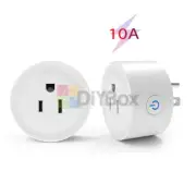 10A Smart Plug Voice Wifi Mini Socket Outlet Remote Timer with metering US Plug