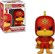 [Funko] 37690 POP Animation: Simpsons-Homer-Radioactive Man Collectible Figure, Multicolor